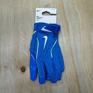 NEW Nike Superbad 7.0 Padded Football Gloves Baby Blue Mens Sz XL HF0311-519